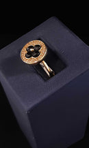 Women's Ring - Yellow Gold 14k (.585) 2.06 grams Size 8.5