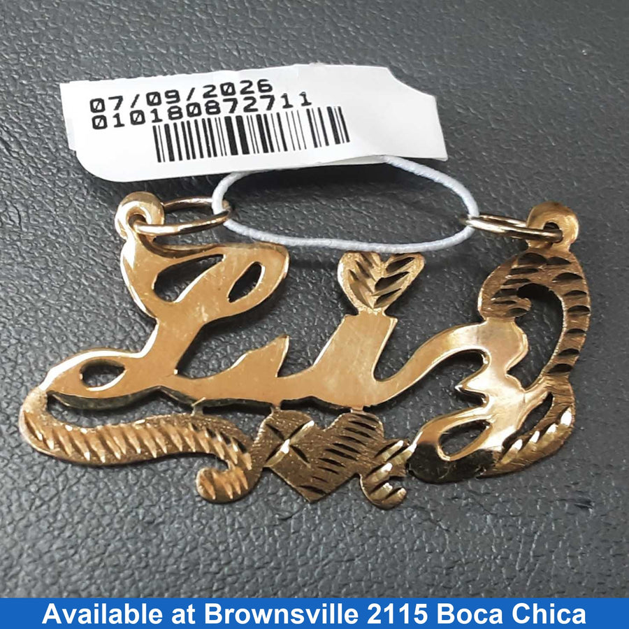 Pendant - Yellow Gold 10k (.417) 1.9 grams