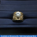 Women's Ring - Yellow Gold 10k (.417) 9.2 grams Size 8