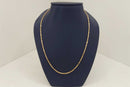 Rope Chain - Yellow Gold 14k (.585) 2.435 grams 18 inch