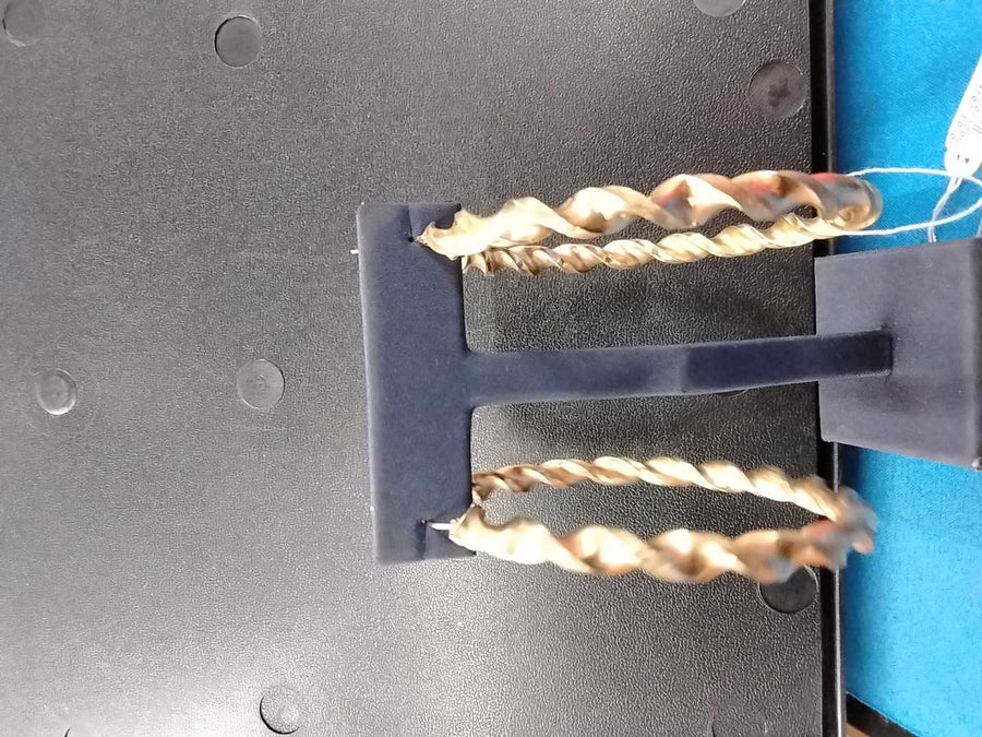 Bangle Earrings - Yellow Gold 10k (.417) 12 grams