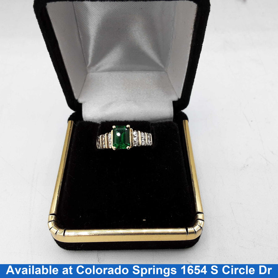 Women's Ring - Yellow Gold 10k (.417) 2.7 grams Size 9