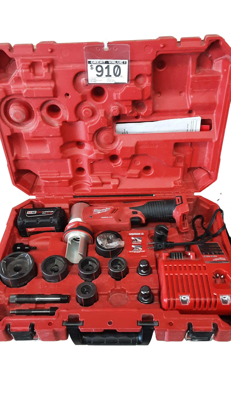 Milwaukee 2677-21 Red Electrician Tool