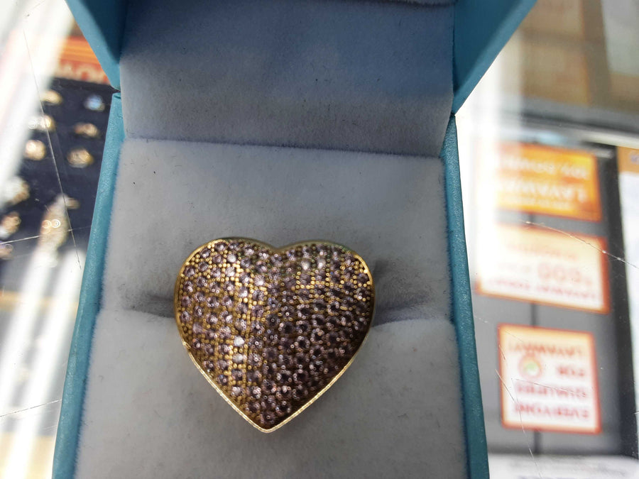 Women's Ring - Yellow Gold 10k (.417) 4.1 grams Size 6.5
