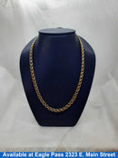 Chain - Yellow Gold 10k (.417) 48.7 grams 24 inch