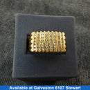 Men's Ring - Yellow Gold 10k (.417) 8.4 grams Size 13