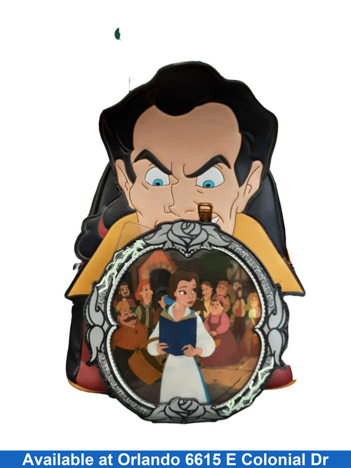 Loungefly Beauty And The Beast Black Backpack / Briefcase / Bag