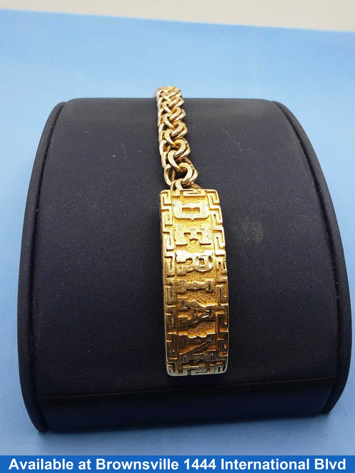 ID Bracelet - Yellow Gold 10k (.417) 24.3 grams 6 inch
