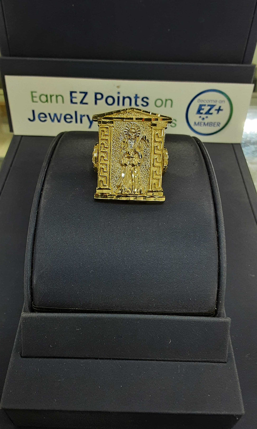 Men's Ring - Yellow Gold 10k (.417) 13.3 grams Size 9