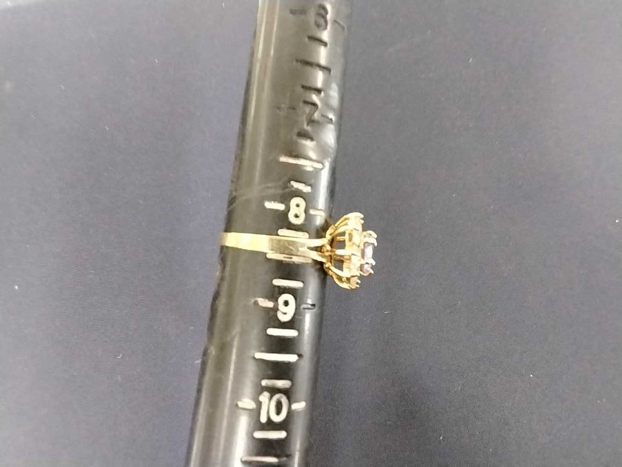 Women's Ring - Yellow Gold 10k (.417) 2.8 grams Size 8