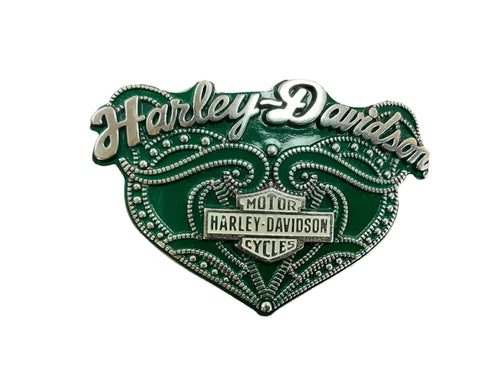 Harley Davidson Green Belt / Buckle