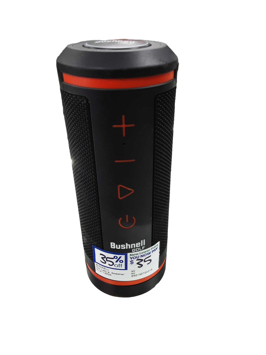 Bushnell Black Portable Speaker