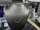 Rope Chain - Yellow Gold 10k (.417) 1.4 grams 22 inch