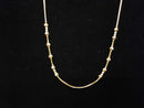 Bead Chain - Yellow Gold 22k (.917) 12.1 grams 20 inch
