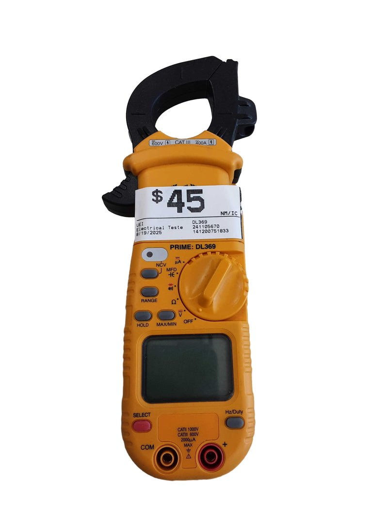 Uei Dl369 Yellow Electrical Testing Instrument