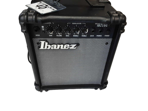 Ibanez Ibz10g Black Guitar Amplifier