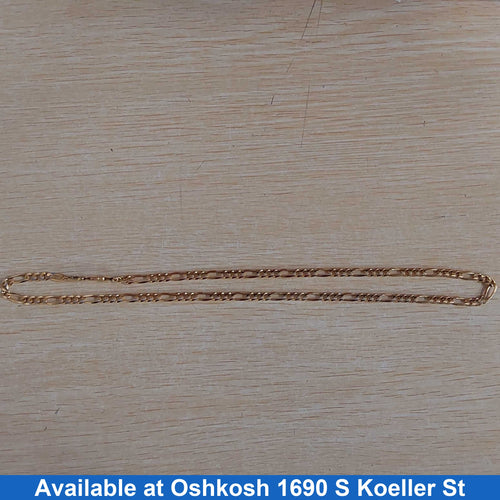 Figaro Chain - Yellow Gold 14k (.585) 17.5 grams 20 inch