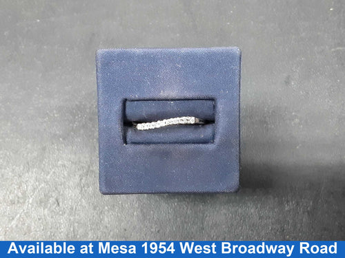 Ring - Wedding Band - White Gold 10k (.417) 1.4 grams Size 8