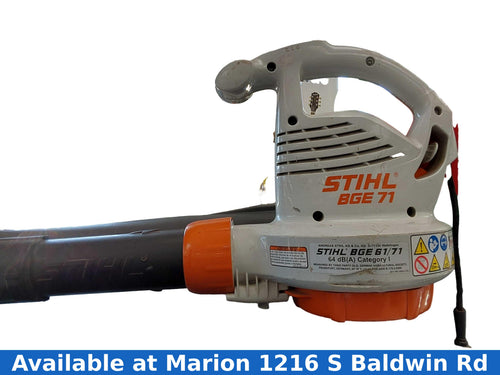 Stihl Bge71 White Corded Leaf Blower