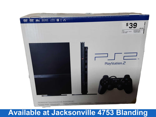 Sony Playstation 2 (Slim) Black Video Game Console