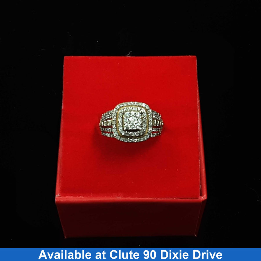 Ring - Wedding Set - Yellow Gold 10k (.417) 4.3 grams Size 9