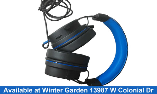 Onn Wired Headset Black Gaming Headset