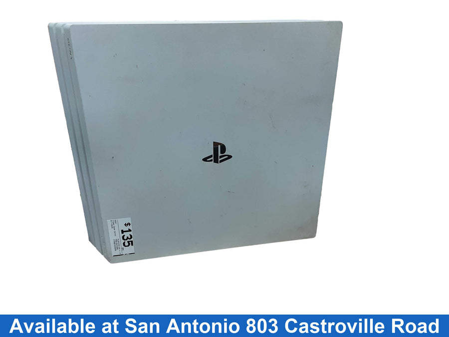Sony Playstation 4 (Pro - 1tb) 1 Tb White Video Game Console