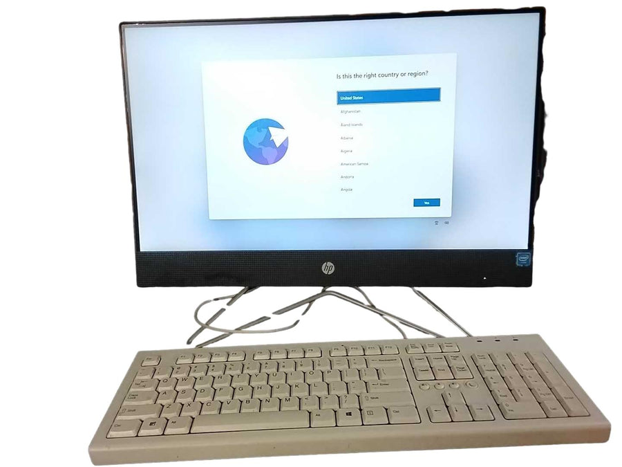 Hp Hp 22-df0013w Intel Celeron 4 Gb 256 Gb Black Desktop