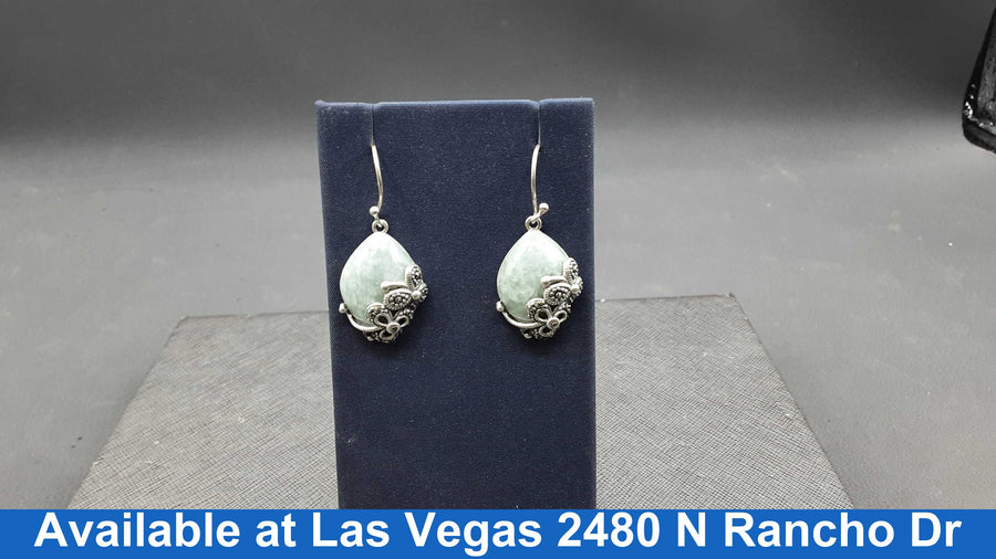 Jacket Earrings - Silver 11 grams