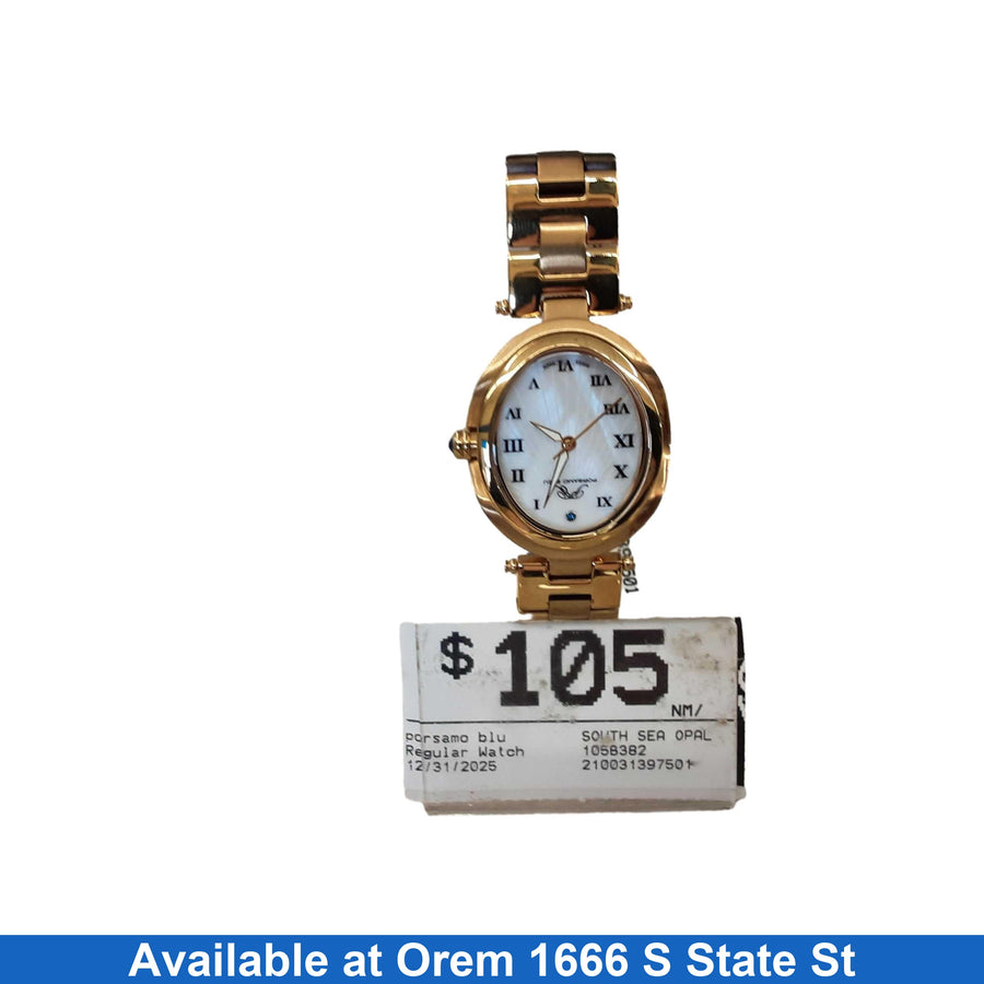 Porsamo Blu South Sea Opal Gold Regular Watch
