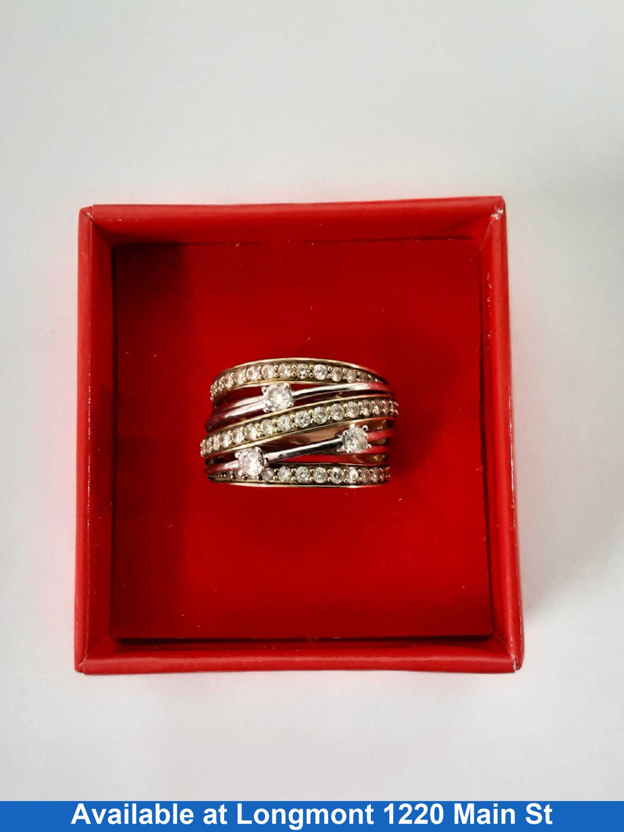 Women's Ring - Yellow Gold 10k (.417) 7.5 grams Size 7