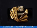 Women's Ring - Yellow Gold 14k (.585) 7.3 grams Size 8.5