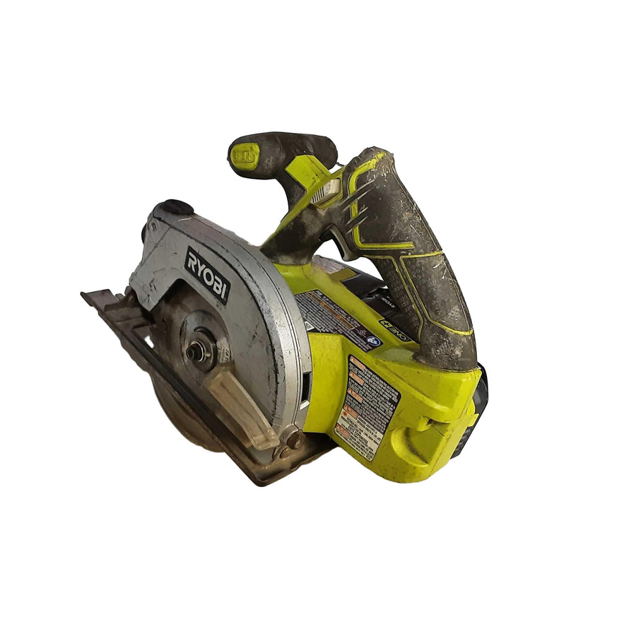 Ryobi P506 Yellow Cordless Circular Saw