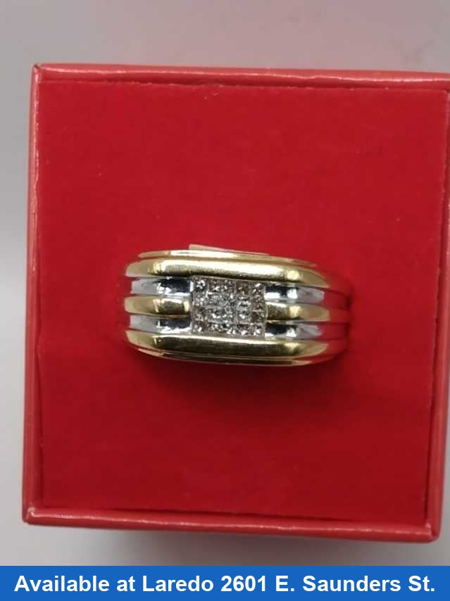 Men's Ring - Yellow Gold 14k (.585) 6.6 grams Size 10.5