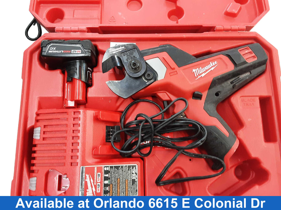 Milwaukee 2472-20 Red Wire Stripper / Cutters / Crimper
