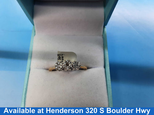 Women's Ring - Yellow Gold 14k (.585) 2.7 grams Size 8