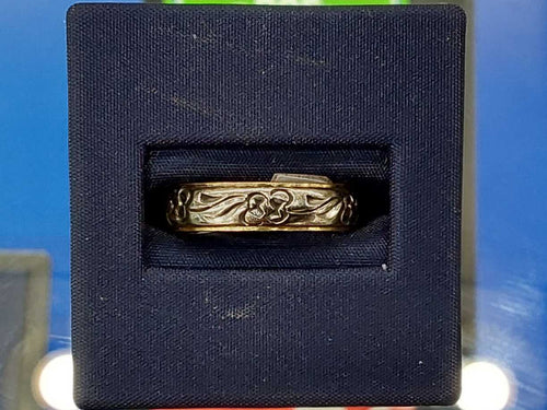 Men's Ring - Yellow Gold 14k (.585) 4.7 Grams Size 8