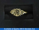 Women's Ring - Anniversary - Yellow Gold 14k (.585) 3.7 grams Size 6