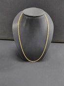 Rope Chain - Yellow Gold 14k (.585) 5.2 grams 20 inch