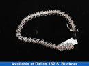 Tennis Bracelet - White Gold 10k (.417) 12.6 grams 7 inch