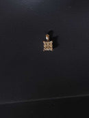 Diamond Pendant - White Gold 10k (.417) 0.9 grams