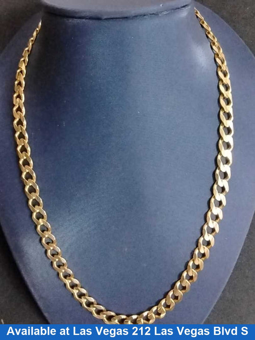 Cuban Link Chain - Yellow Gold 14k (.585) 31.5 grams 16 inch