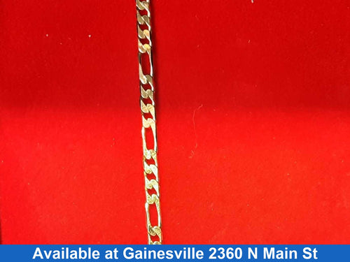 Figaro Bracelet - Yellow Gold 10k (.417) 5.2 grams 9 inch