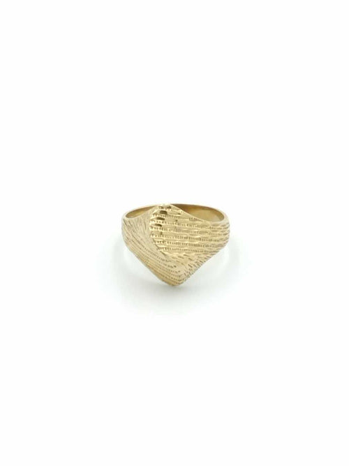 Men's Ring - Yellow Gold 14k (.585) 4.6 grams Size 6