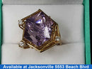 Women's Ring - Yellow Gold 18k (.750) 8.4 grams Size 7.5