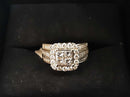 Ring - Wedding Set - White Gold 14k (.585) 7.6 grams Size 6.5