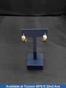 Hoop Earrings - Tricolor Gold 14k (.585) 2.7 grams