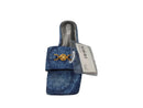 Versace Flat Slide Blue