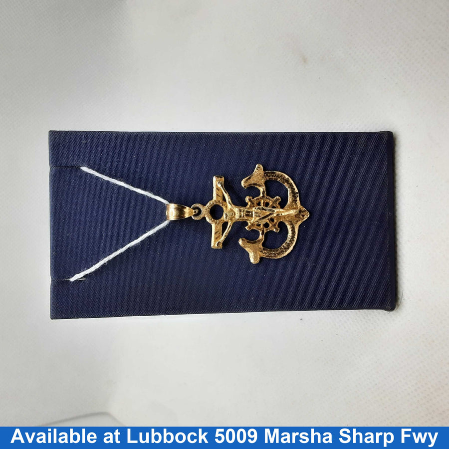 Religious Pendant - Yellow Gold 14k (.585) 4.7 grams