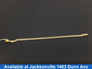 Cuban Link Bracelet - Yellow Gold 10k (.417) 6.5 grams 8 inch
